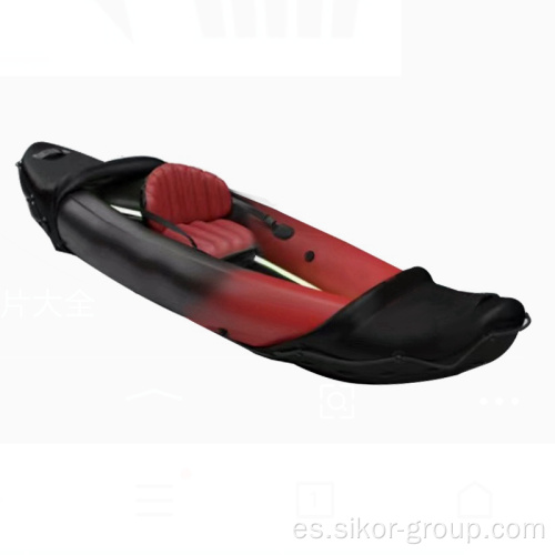 Kayak sólido sólido personalizable kayak gonflabl tela kayak para pesca